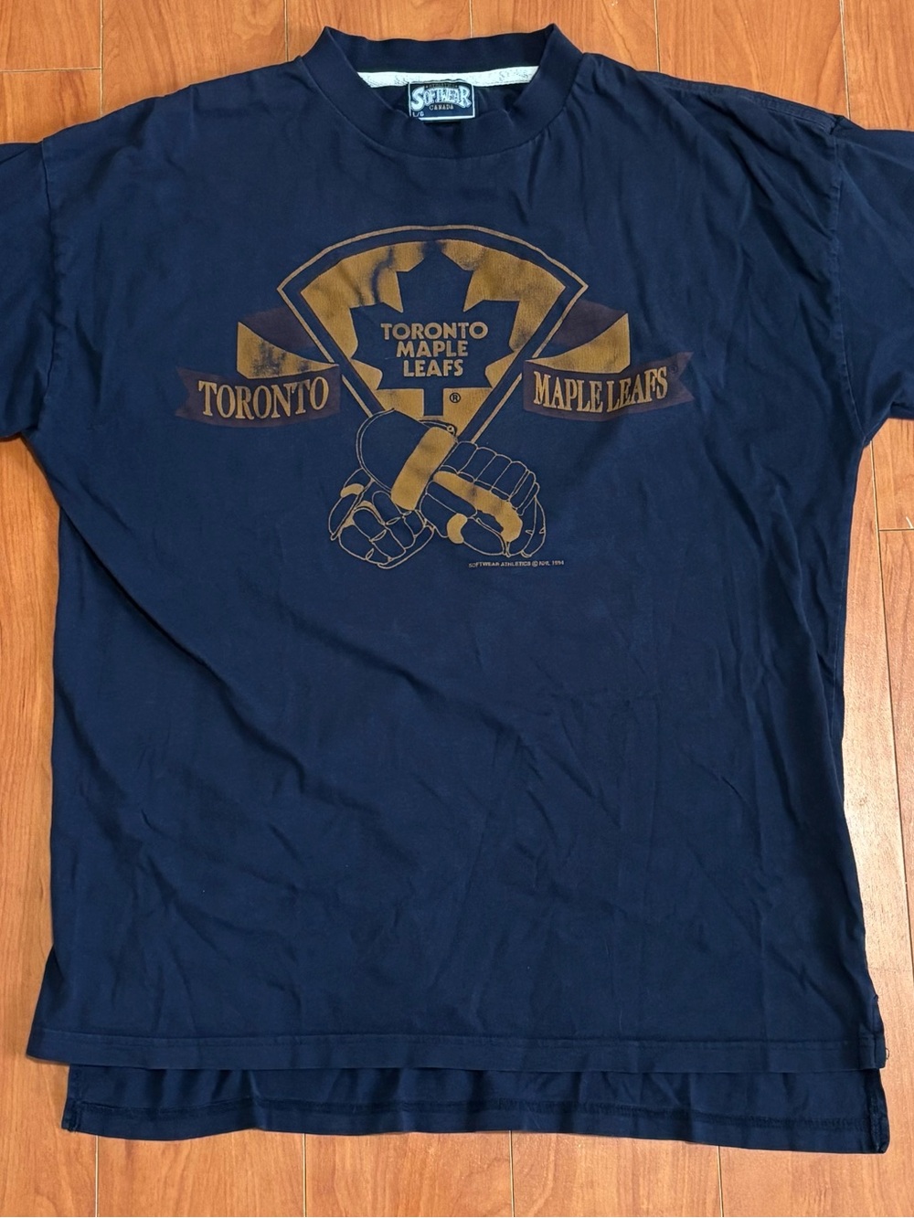 Vintage 1994 Toronto Maple Leafs Shirt - Softwear Canada - Size Large